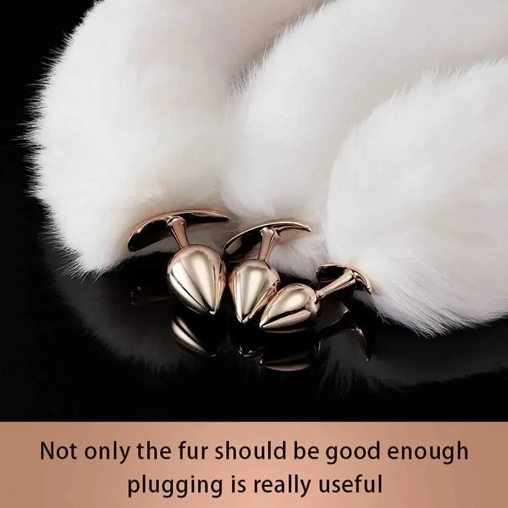 11A Real Fox Tail Anal Plug Cute Butt Plug Set... From 11,92  | DHgate