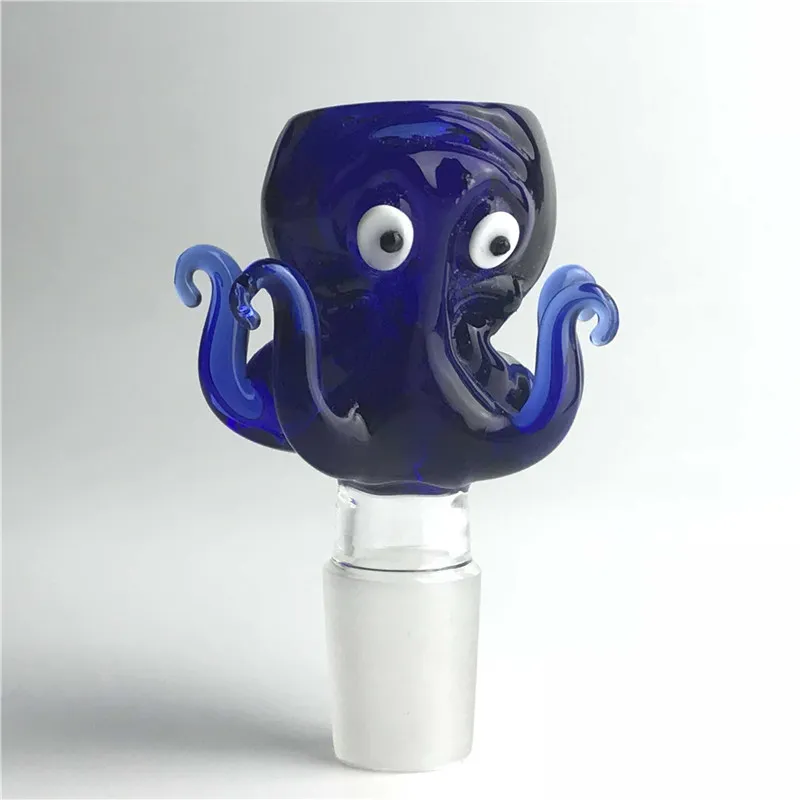 Goodsstore 14mm 18mm Glass Bong Bowl Blue Octopus... From 2,86 €