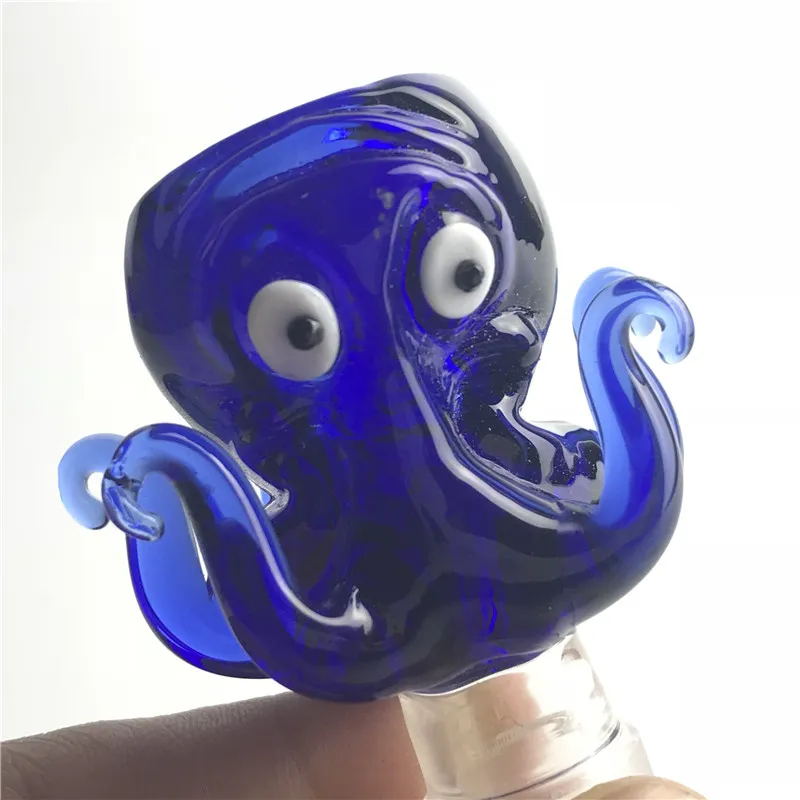 Goodsstore 14mm 18mm Glass Bong Bowl Blue Octopus... From 2,86 €