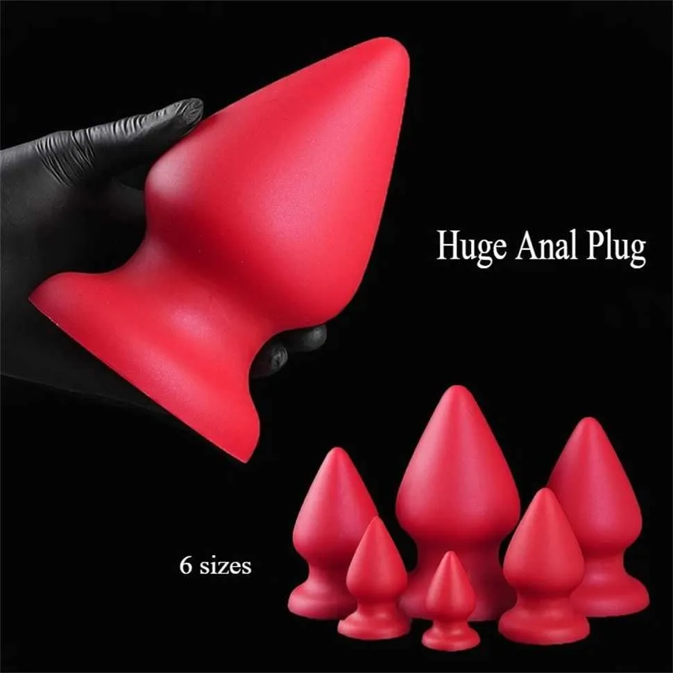 lubricante anal ese Big Anal Plug Big Anal Plug – XL Platinum Silicone Stretch Toy [Big Anal  Plug]