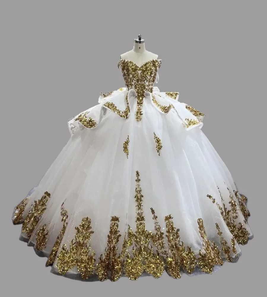 white and gold church dress Habesha Dress – Elegant White Cotton with Gold Borders for Church Cele –  Habesha Dresses Store main image 0
