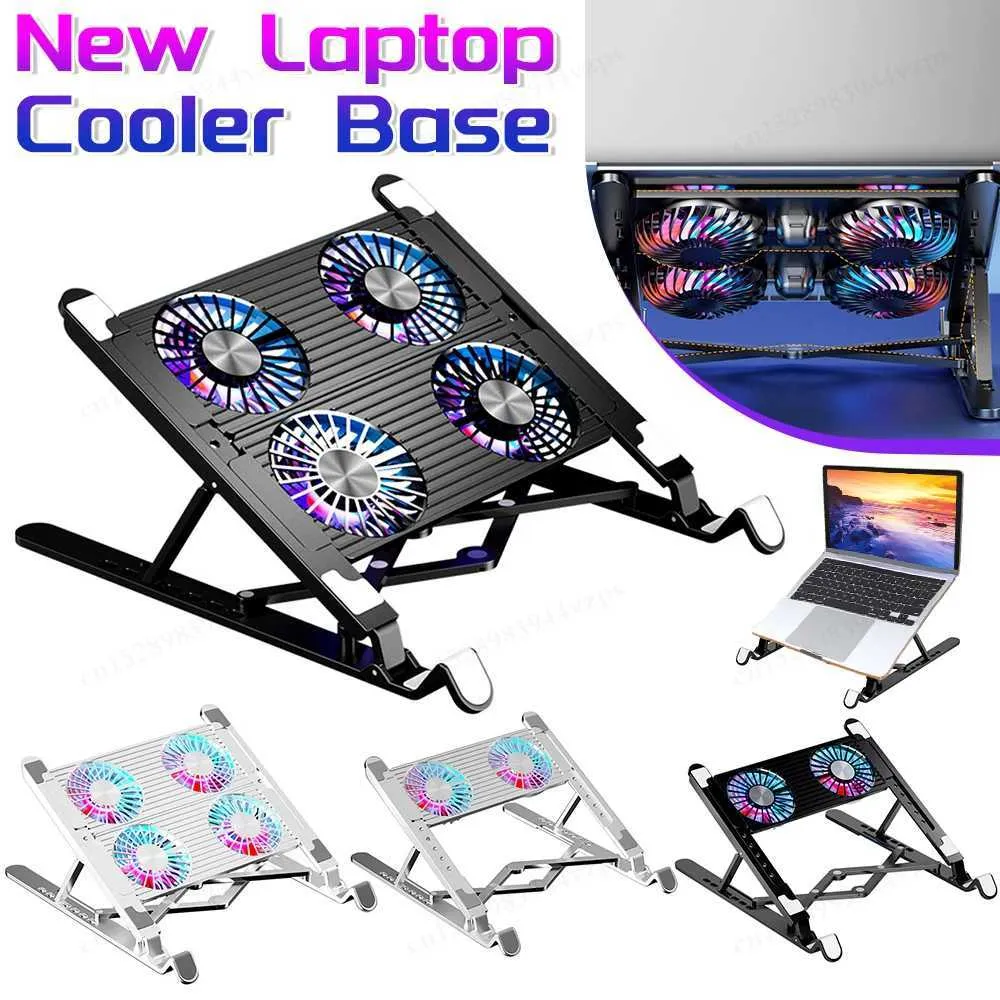 Portable Laptop Cooling Base With Stand And Stand Silent Gaming ...