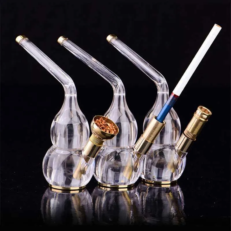 Dual Cigarette Tobacco Smoking Pipe Water Filter Pipe... From 5,22 €