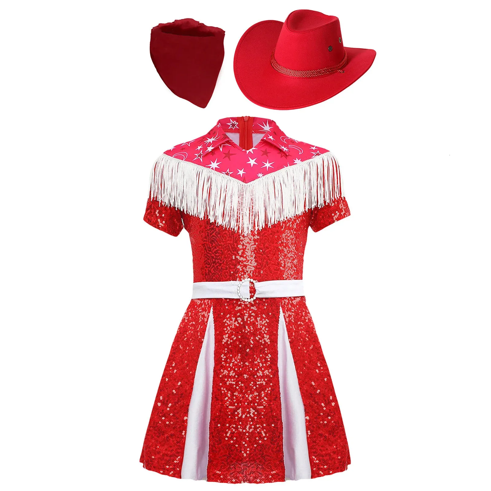 Spooktacular Creations Costume da cowboy per Halloween per bambini, set