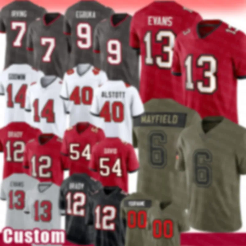 Save Big on Bulk Baker Mayfield Football Jerseys Tom Brady Jersey NFL  Player Jersey Collection Show Your Team Pride Best Deals on DHgate