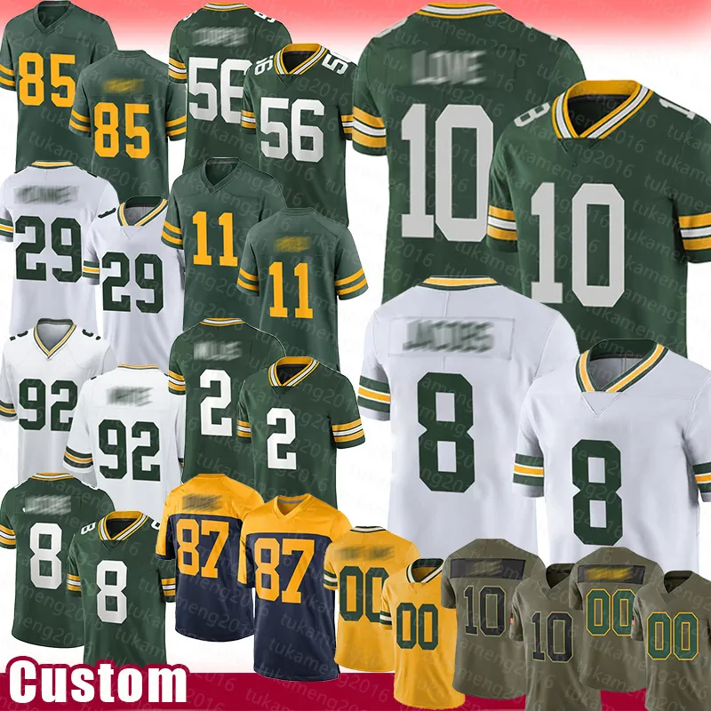 Save Big on Bulk Josh Jacobs Jersey Jordon Love Jersey Football Jerseys  For Reed, McKinney, Willis, Dillon, Watson, Walker, Doubs, Wicks, Lloyd 
