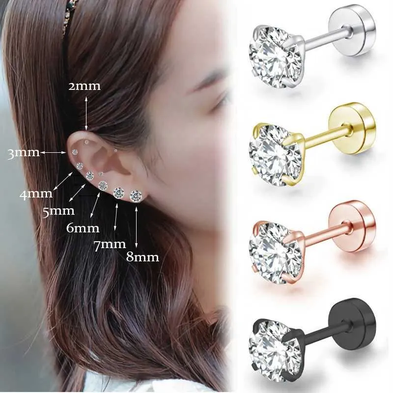 Orecchini pendenti in oro 18 carati con perle d'acqua dolce naturali da 5 mm e zirconi, regalo per donna