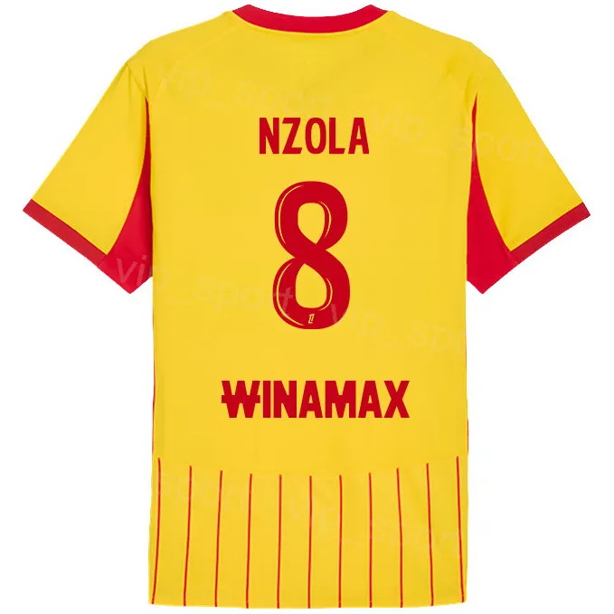RC Lens Soccer Jersey 23/24 Samba, Danso, Fulgini, Sotoca, Machado