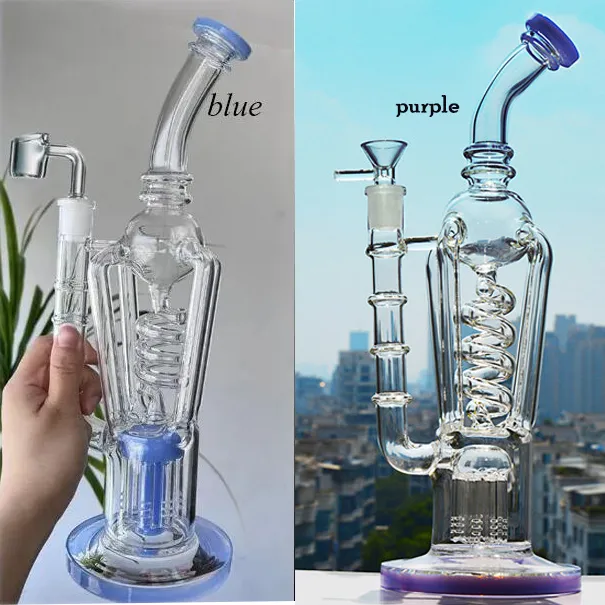 Bong In Vetro Grande Da 20 Bong Con Becher Narghilè Bong Da 9 Mm Con Spessore Di 7 Mm Bong Con Becher Spesso Super Pesante Bong Acqua In Vetro Di Grandi Dimensioni - Foto 7