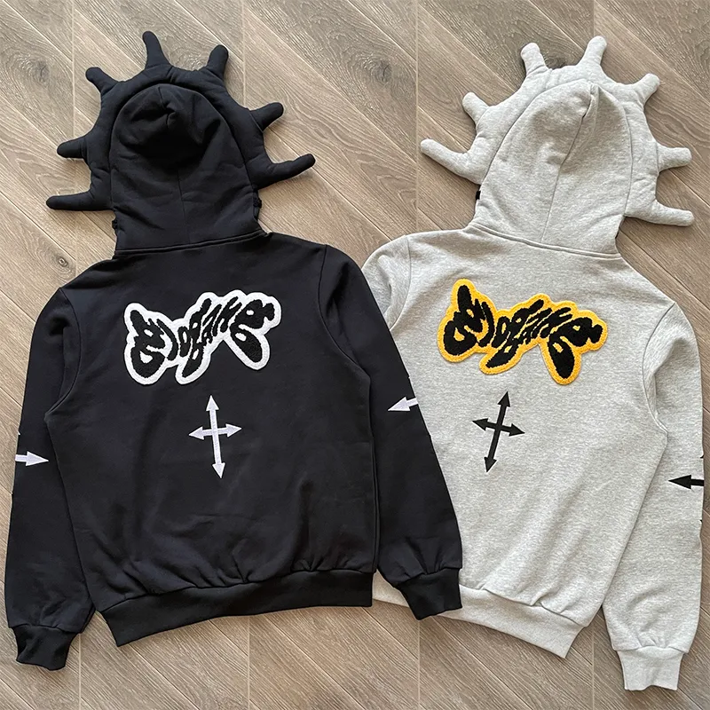 Glo Gang Hoodie The Glory Tam Zip Hoodie İşlemeli Yi TL2,118.05