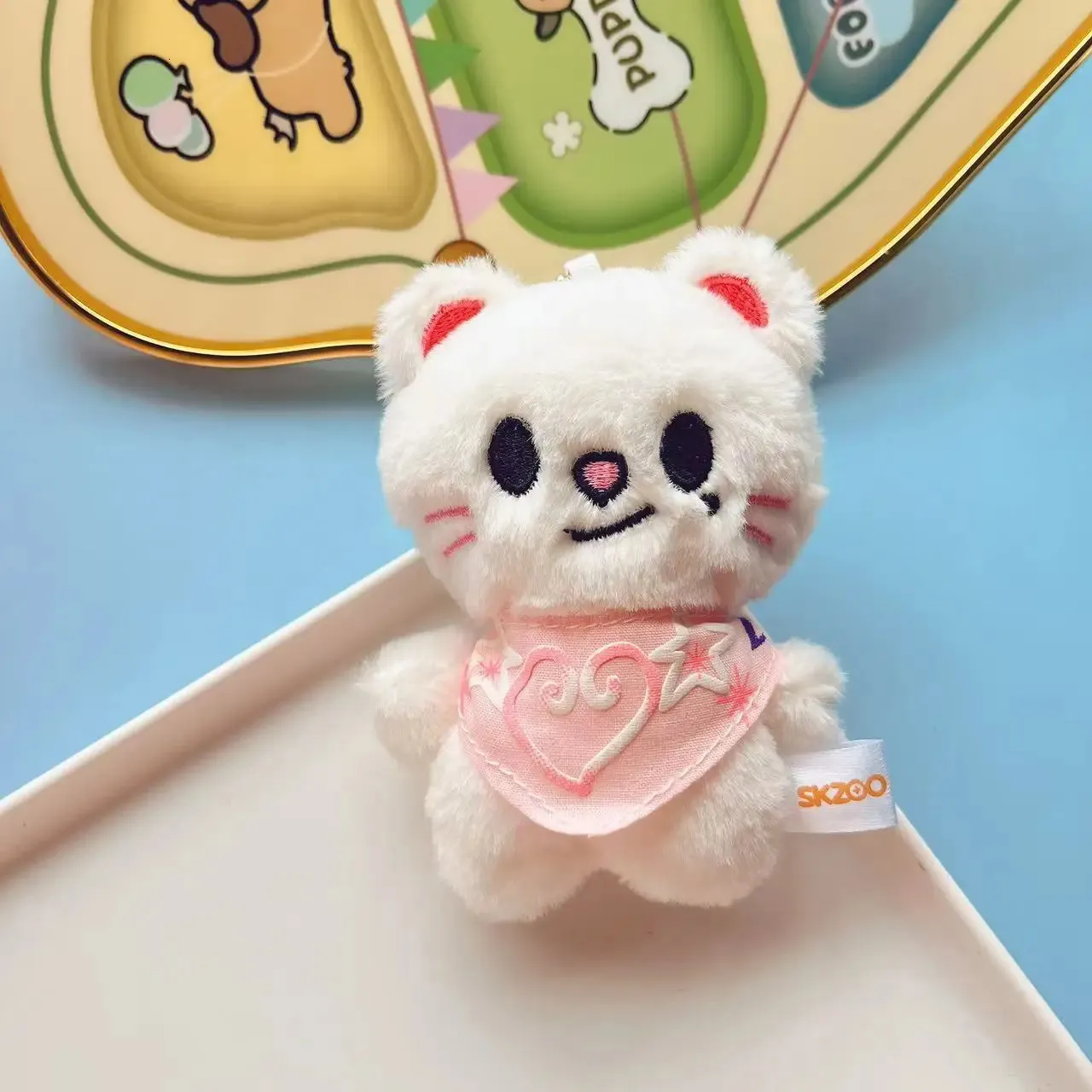 SKZOO Stray Kids ぬいぐるみ キーホルダー ソフトスカーフ ビーンアイ