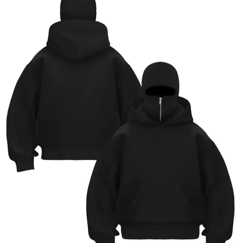 Moda Uomo S-4XL Caratteristica Cerniera Diagonale Uomo Felpe con
