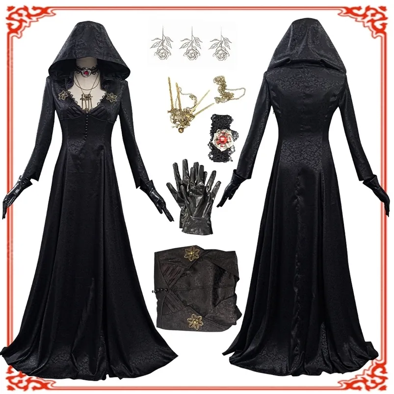 chinese dress ladies Resident Evil Lady Dimitrescu 1/4 Scale Statue main image 0