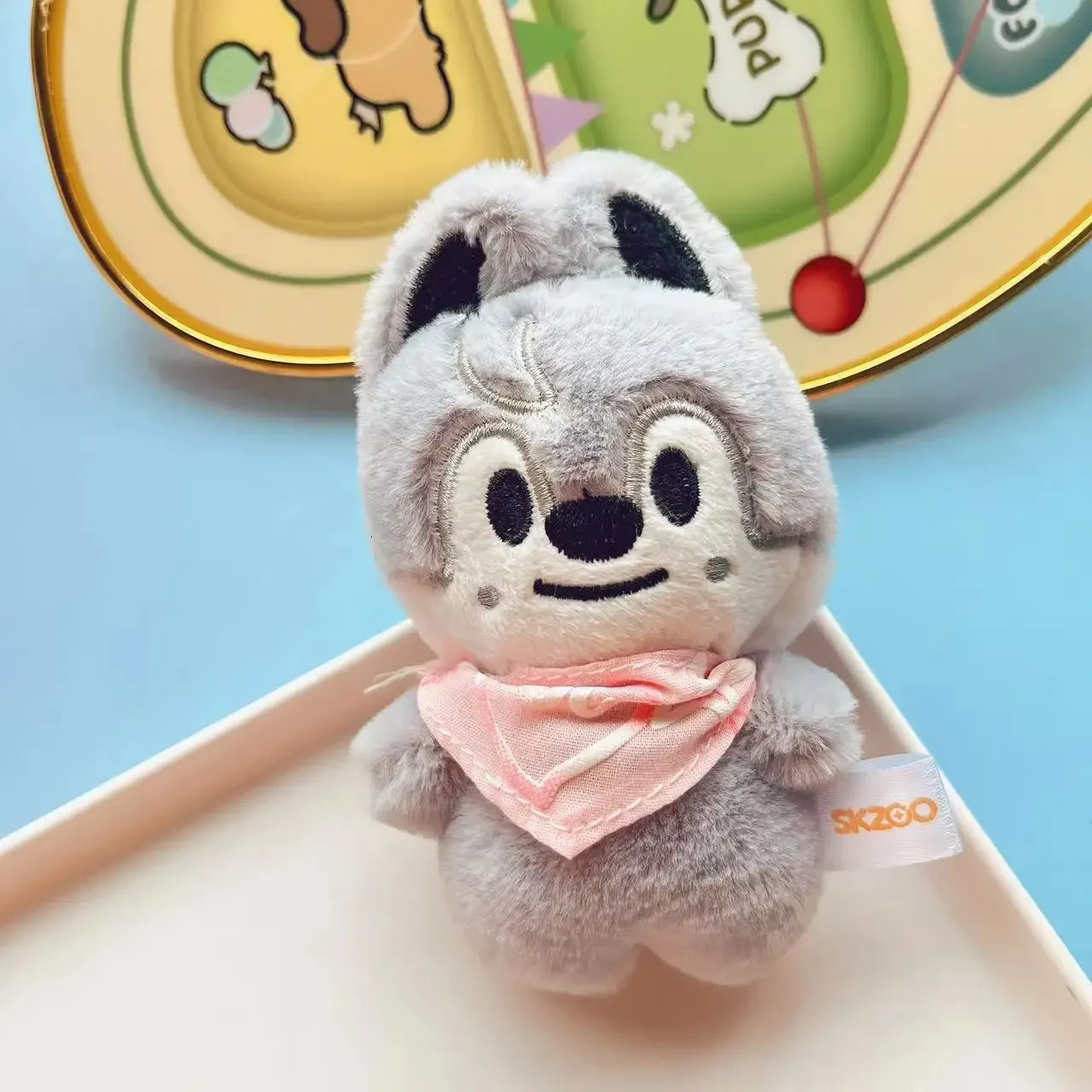 SKZOO Stray Kids ぬいぐるみ キーホルダー ソフトスカーフ ビーンアイ