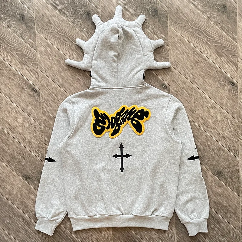 Glo Gang Hoodie The Glory Tam Zip Hoodie İşlemeli Yi TL2,118.05