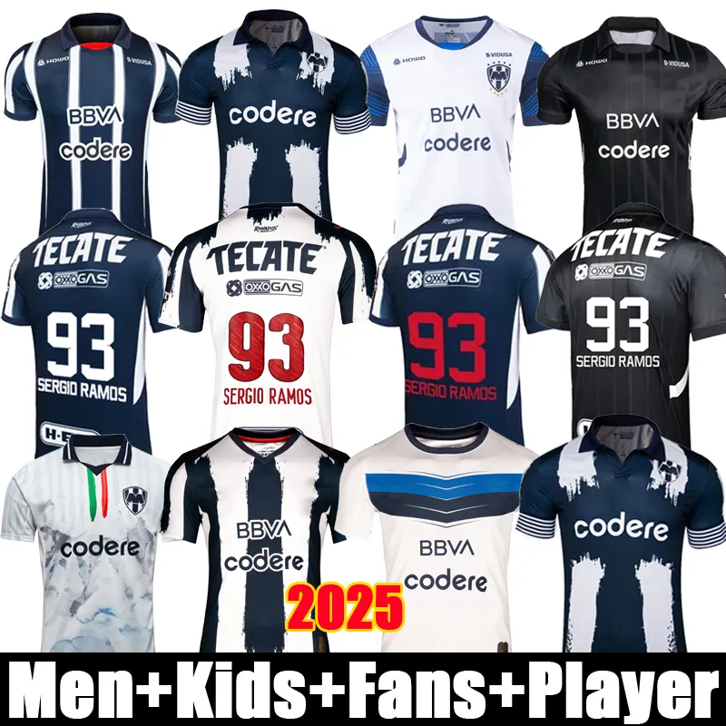 Monterrey Soccer Jerseys Sergio Ramos #93 Football From