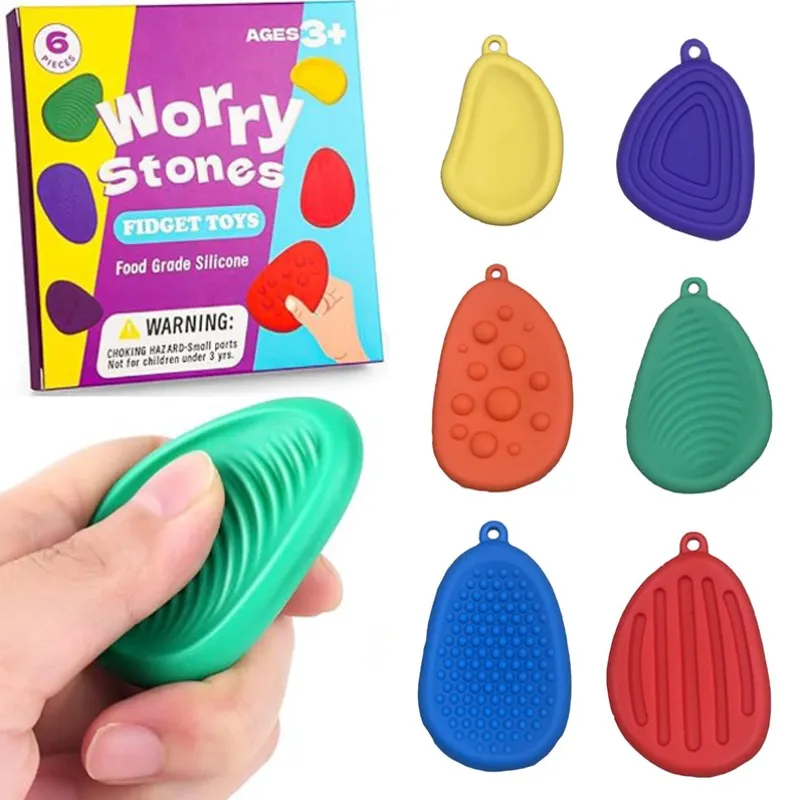 Silicone Texture Sensory Fidget The Rolling Stone For... From Tblife001 ...