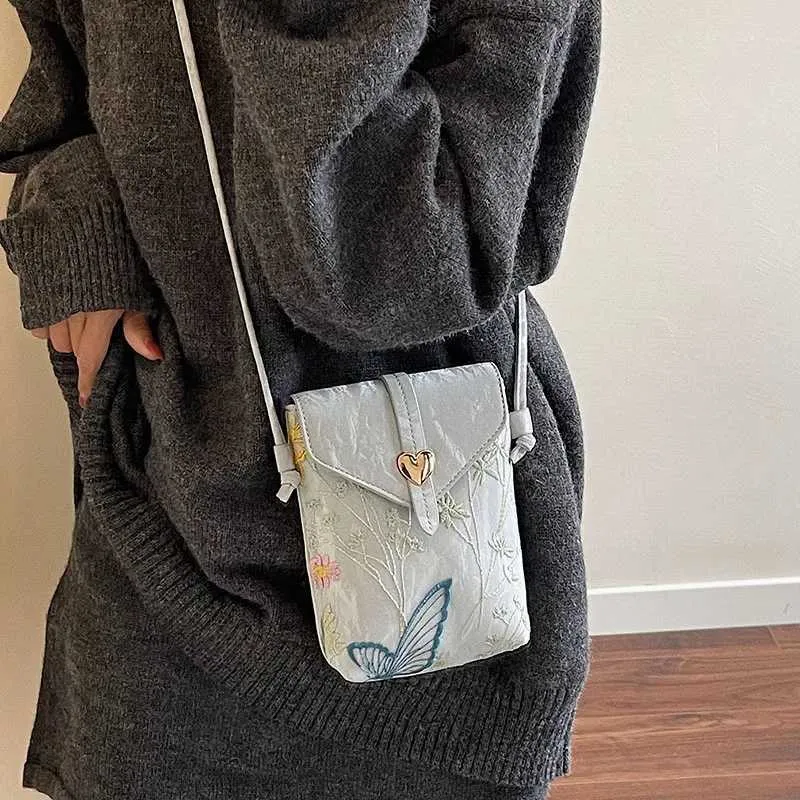 GEEADNB Piccole borse a tracolla da donna in pelle PU cellulare con tracolla, Nero