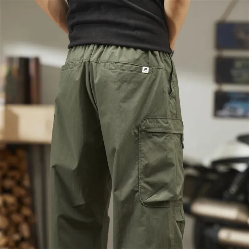 Save Big on Bulk Cargo Pants Trouser Men's Summer Casual Cargo Pants, Multi  Pocket, Ultrathin, Outdoor Hiking, Exercise Streetwear Best Deals on