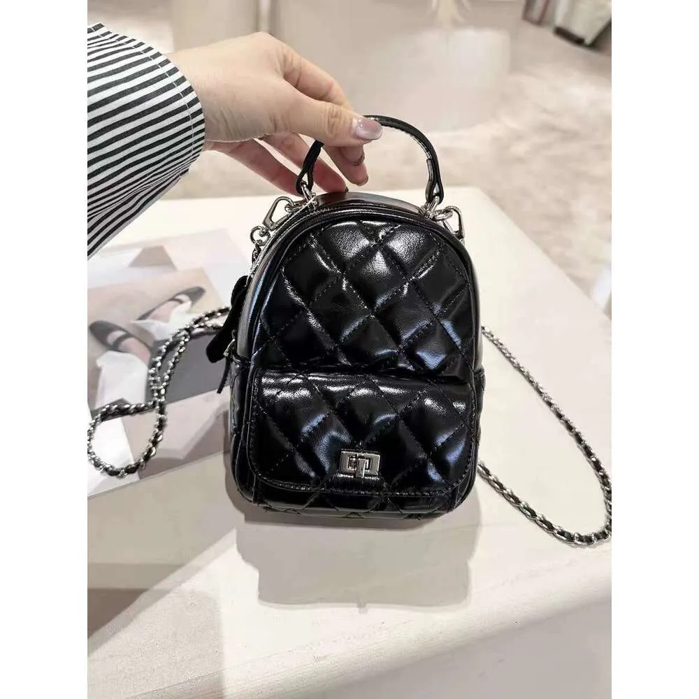 Summer 2025 Women's Quilted Chain Mini Backpack - New Casual Fashion ...