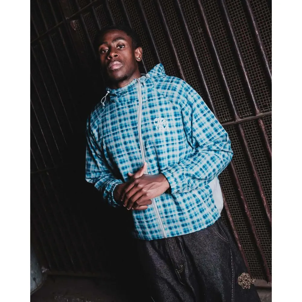 Mertra Windbreaker Jacket, Hooded Plaid Windbreaker | DHgate