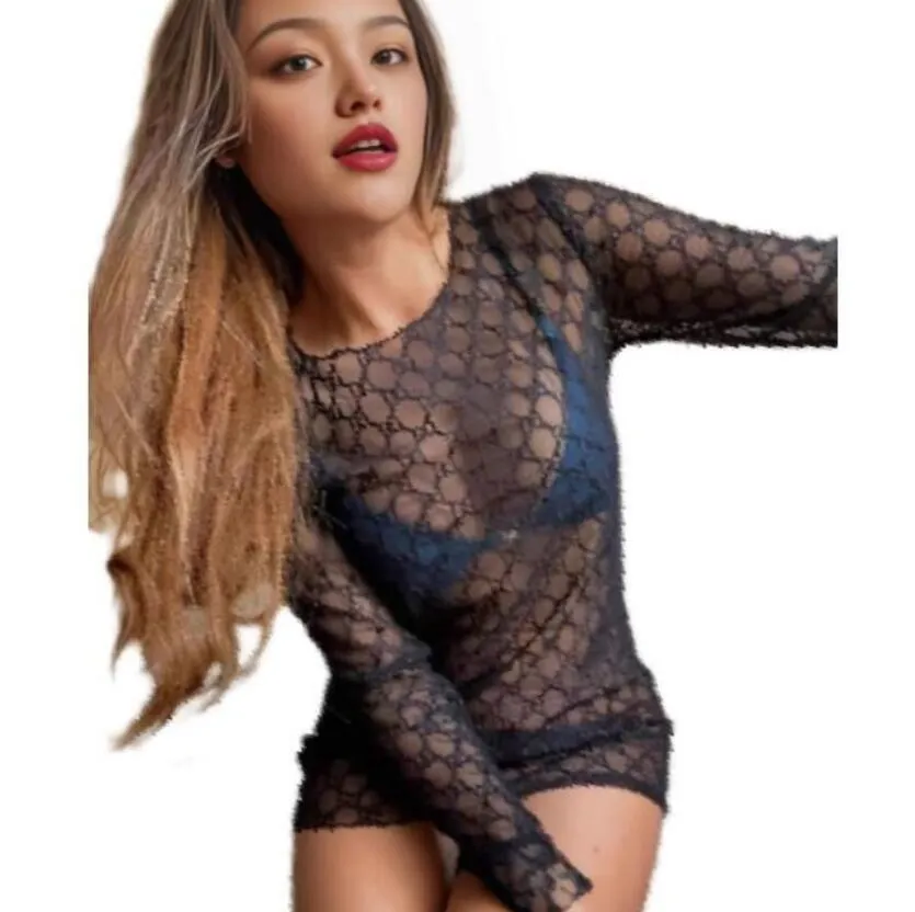 sexy net club dress Luxurious Women's Beach Casual Hollow See Through Fishnet Short Skirt Sexiest Evening Party Wear Slim Short Dress from Dhgate Basic & Casual Dresses Size:M (UK10)