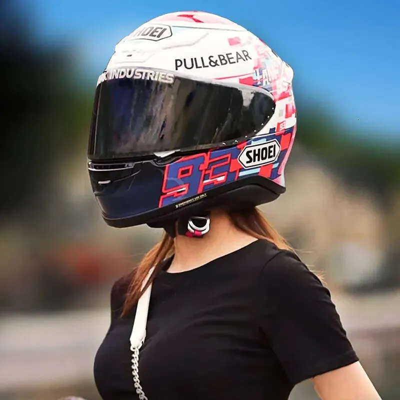 Capacete De Motocicleta SHOEI Z7 Power Up Full Face – De $680