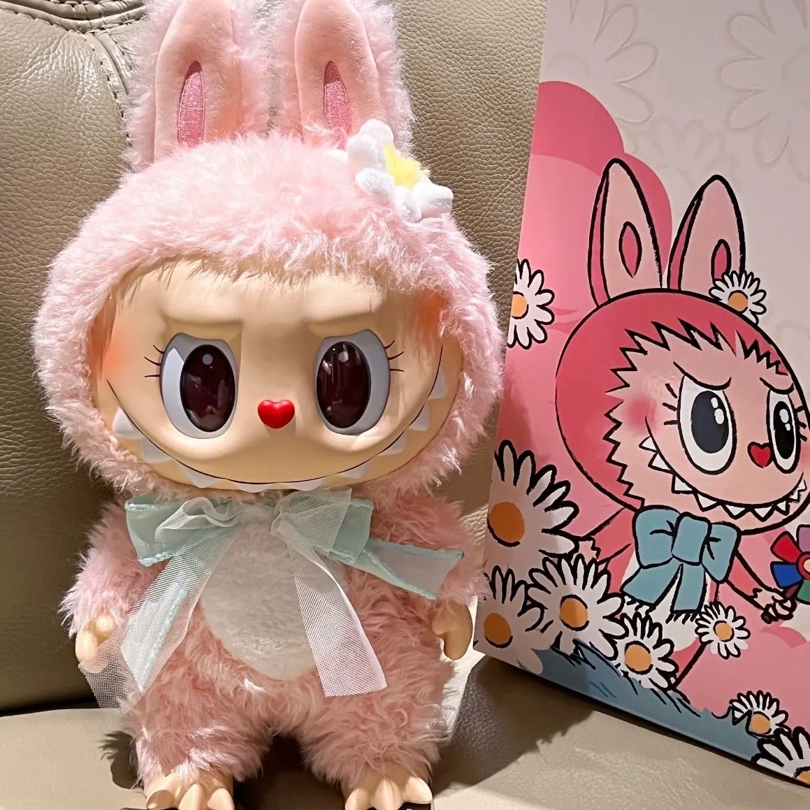 High Quality 38cm Pink Plush Mokoko Doll - Sweetheart Series V1