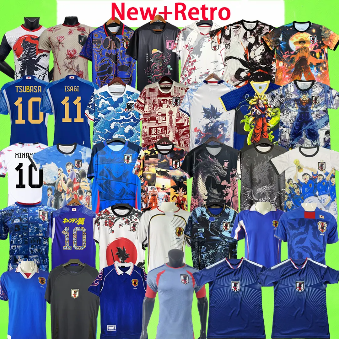 Zaoszczędź dużo na hurtowych zakupach 2026 Home Away Japan Soccer Jerseys  Cartoon UEDA ITO ISAGI ATOM TSUBASA MINAMINO DOAN KUBO MITOMA TOMIYASU