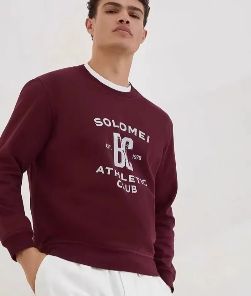 Designer Uomo Felpe In Cotone Pullover Felpa A Maniche Lunghe