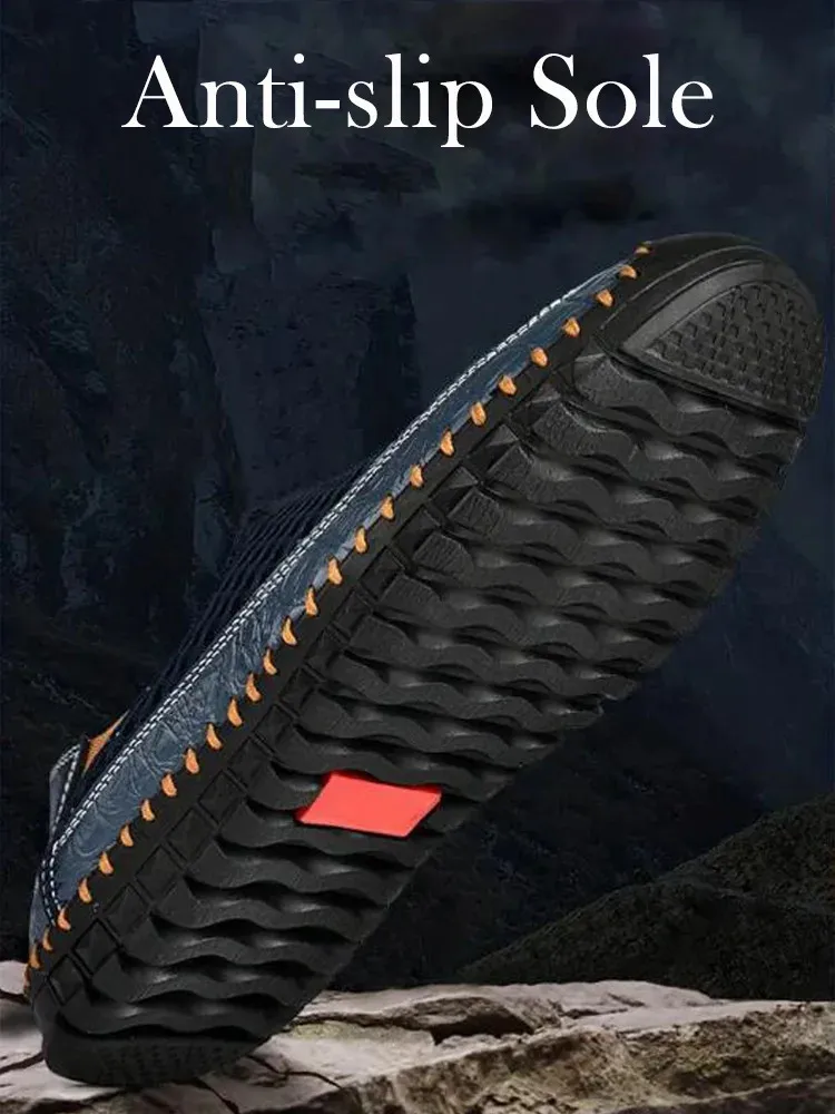 CLOHOO Mens Mesh Breathable Lightweight Shoes Non... From 15  display picture 1