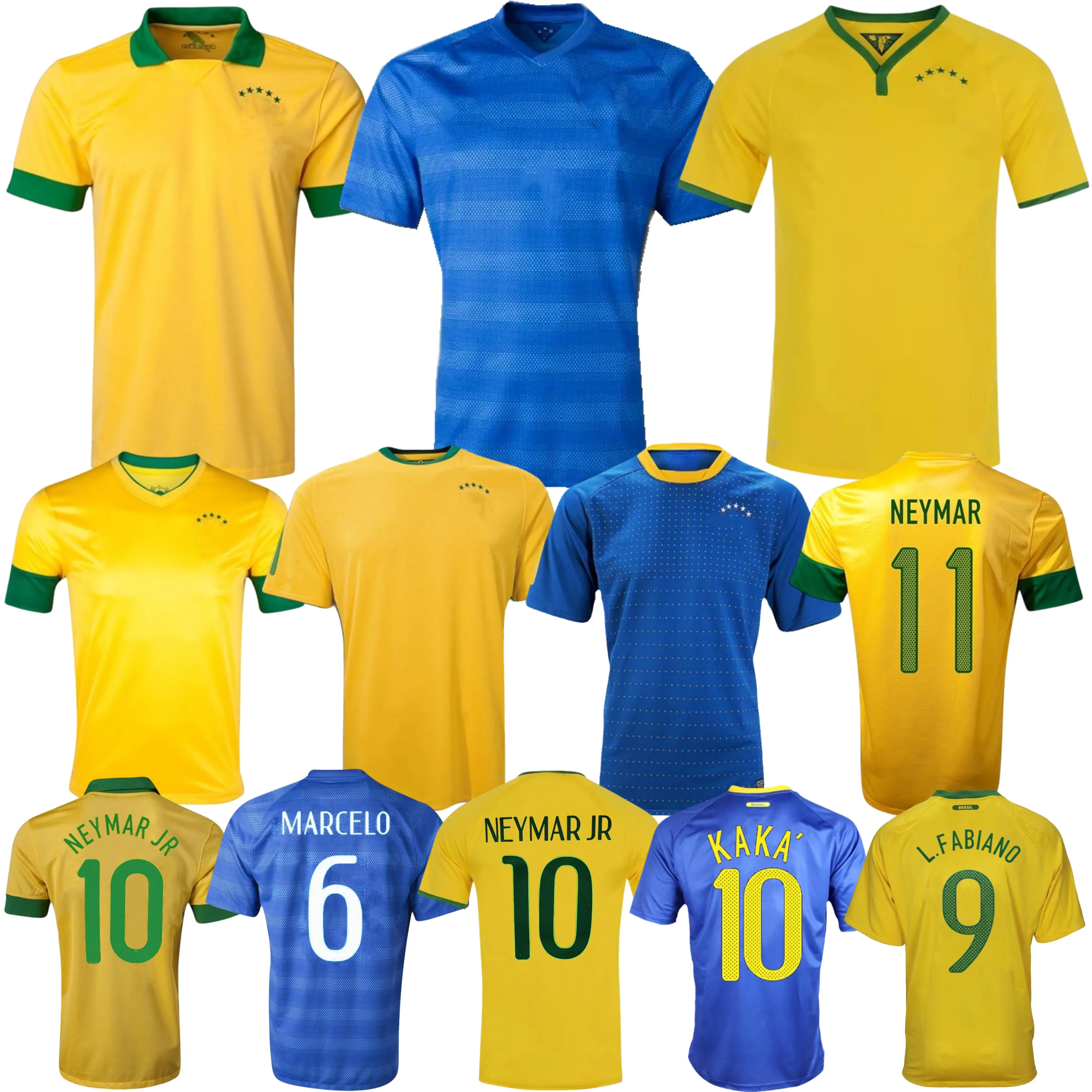 Football Team Brazil Jerseys Through The Years Save Big On Bulk