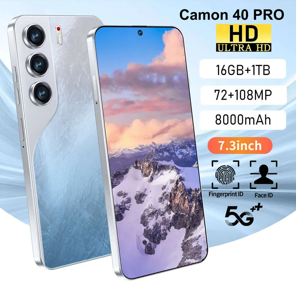 Camon 40 Pro 7.3 HD Global Edition Smart Dual Card... 