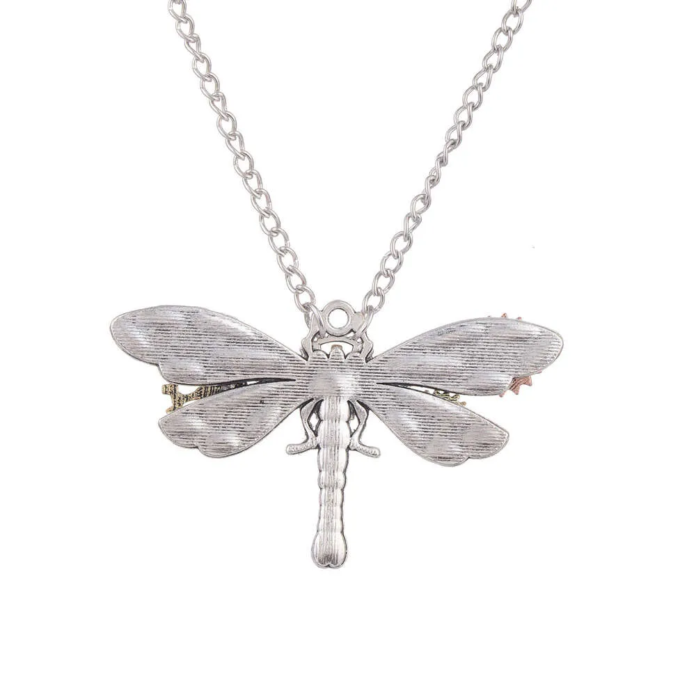 Accessories Steampunk Creative Unique Personalized Dragoy Pendant Necklace_voghion.com