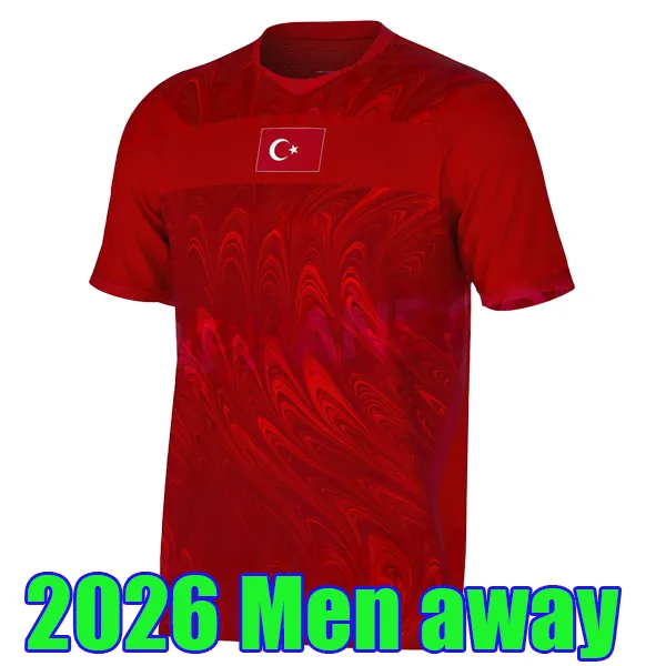 2026 トルキエワールドカップサッカーユニフォーム男性ホームアウェイ