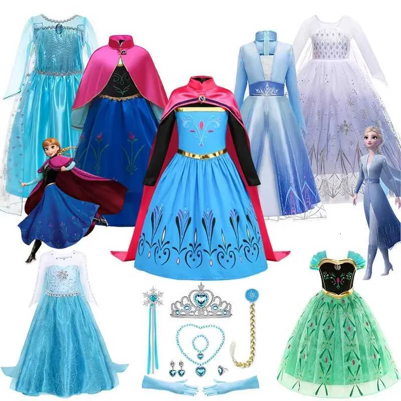 IBAKOM Enfant Fille Robe Princesse Cendrillon Cosplay Tenues Carnav Halloween Noel Anniversaire Fete Jouer Un Role Gants Ba Am