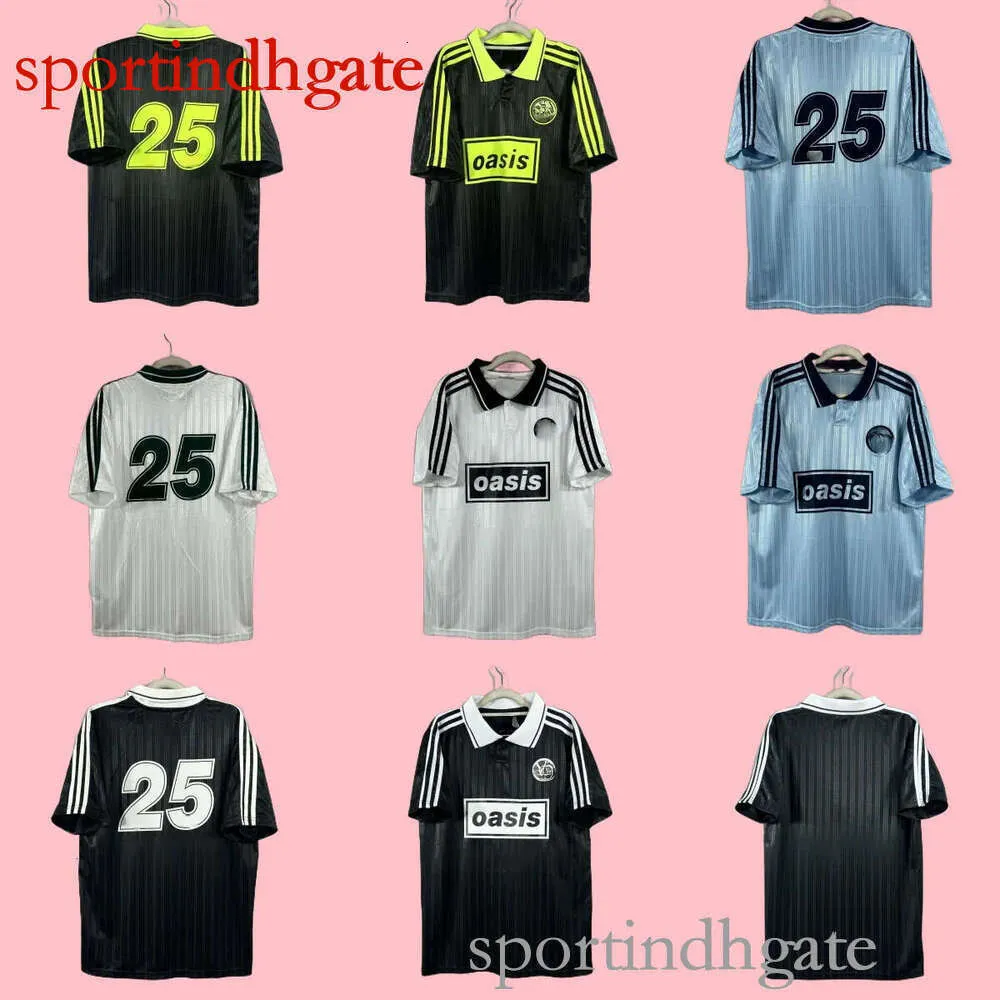 Oasis Tour 2025 Jersey Black Jacquard With Light From