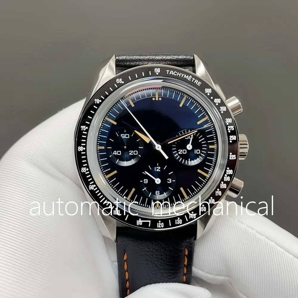 Orologio Da Uomo 40 Mm Cronografo 3861 Movimento Meccanico