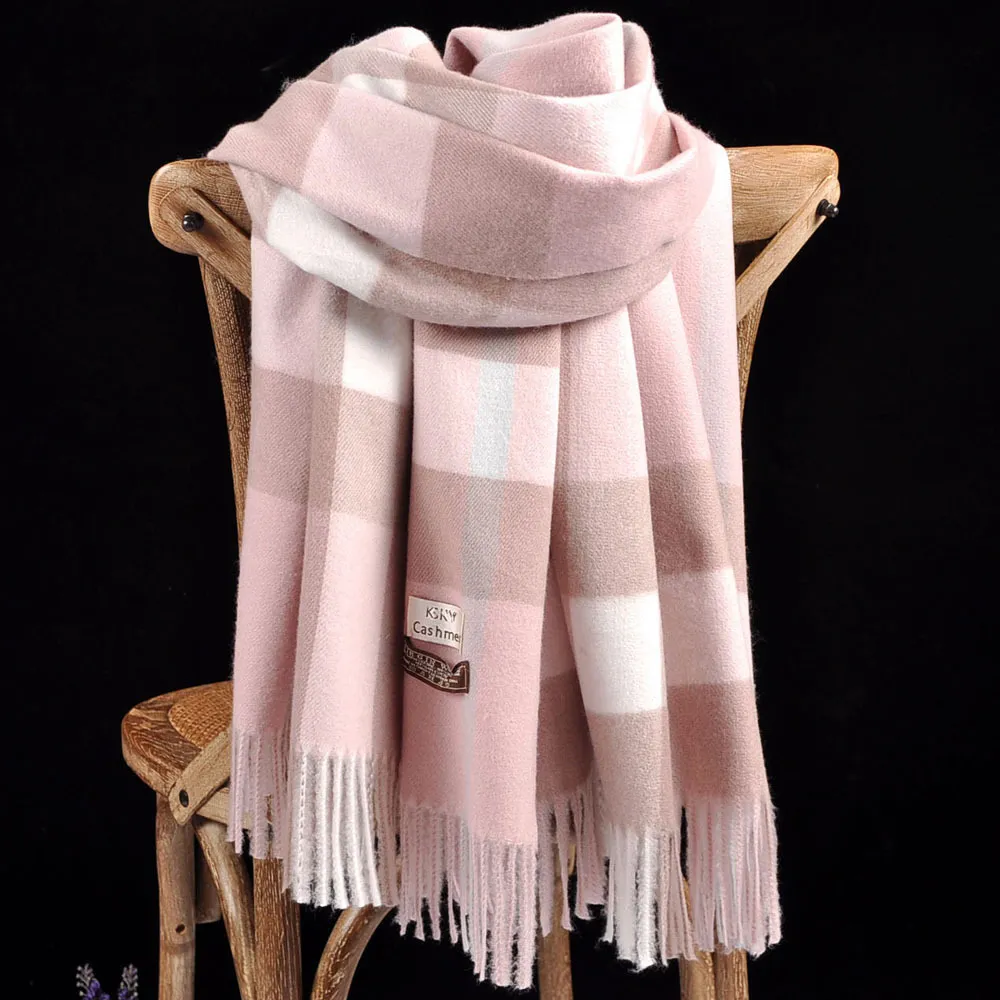 Sciarpa in cashmere di lusso per donna e uomo inverno lunga_voghion.com