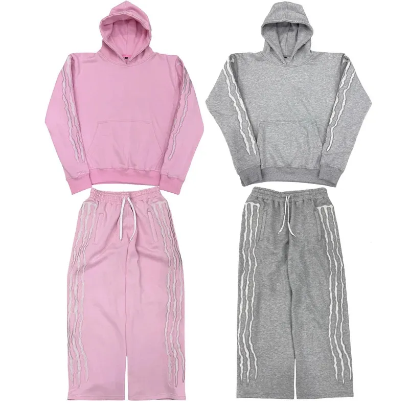 Outerwear Coords Y2K Triple Stripe Sweatpants... From Bai04, $29.5 