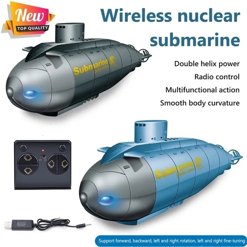 6CH Mini Control Remoto RC Submarino Hover Función para Acuario Niños Juguete Ndcxsfigh libre de BPA | Bodega Aurrera en línea