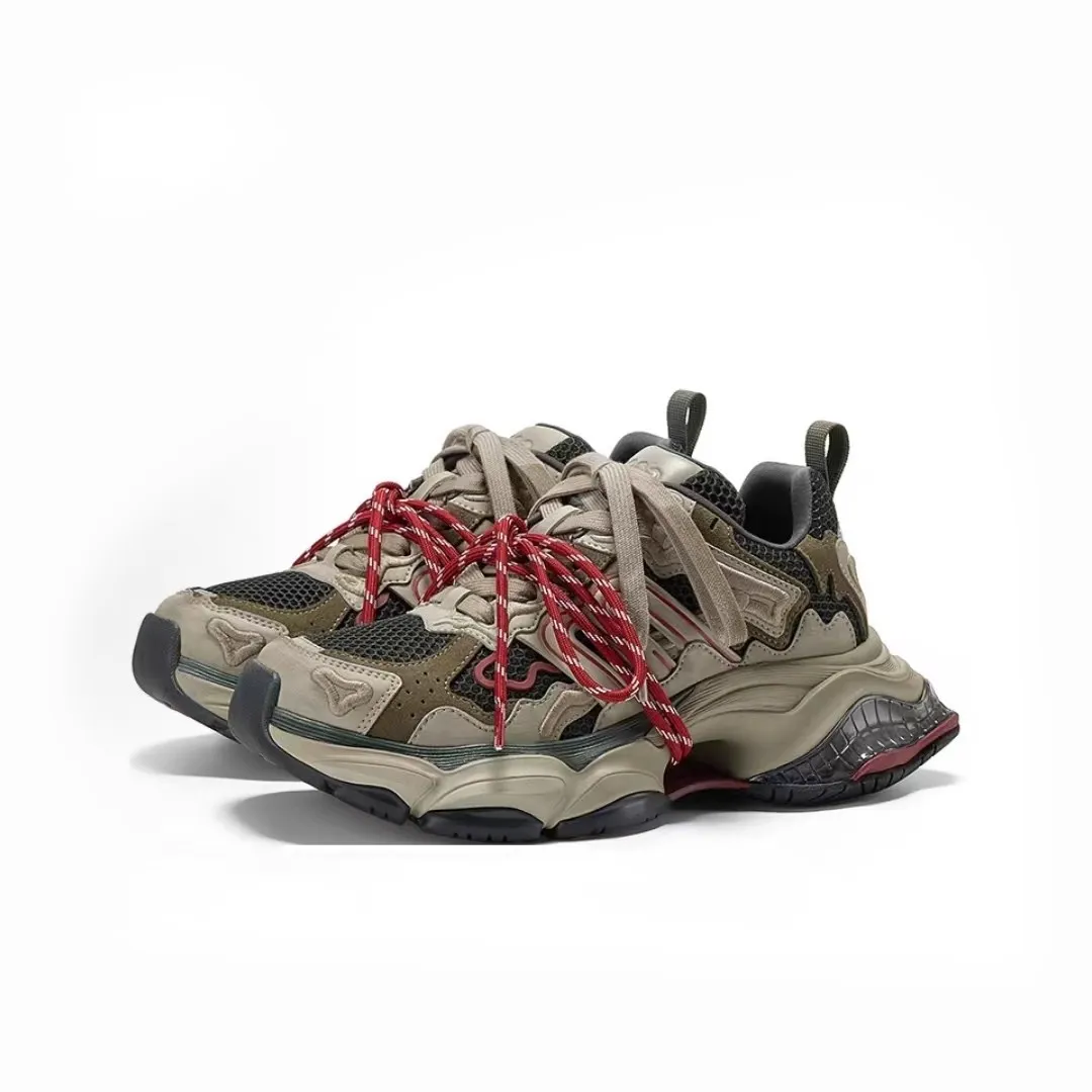 GGCC Designer Thick Soled Vintage Cowhide Luxury Casual Fashionable And Trendy Height Increasing Sports Shoes For Woman_voghion.com