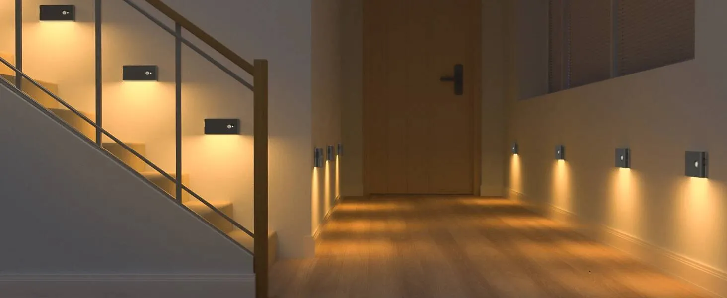 WILLED Motion Sensor Light Indoor, Warm White Rechargeable Night Light WILLED Motion Sensor Light Indoor, Warm White Rechargeable Night Light