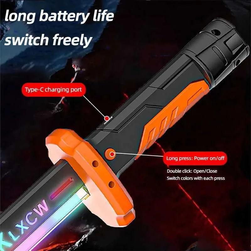 VATOS Pack Of 2 Rechargeable Metal Lightsabers For Children, 15 Colours - View #10