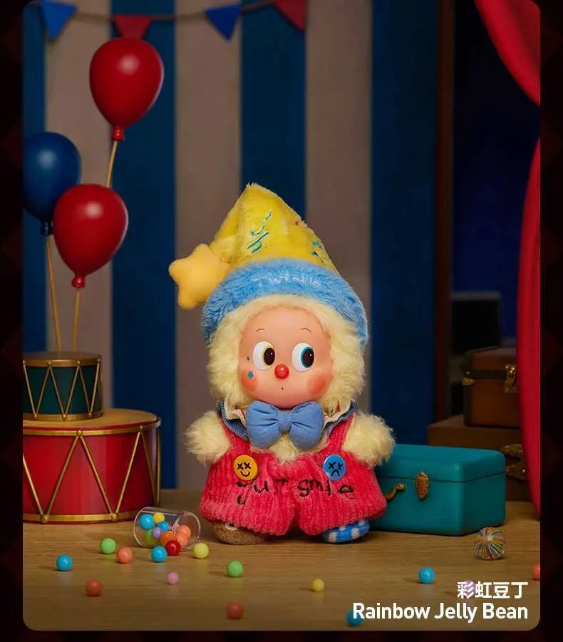 LABUBU WHYSOSERIOUS Серия Цирковой Клоун Странный Карнавал Слепая