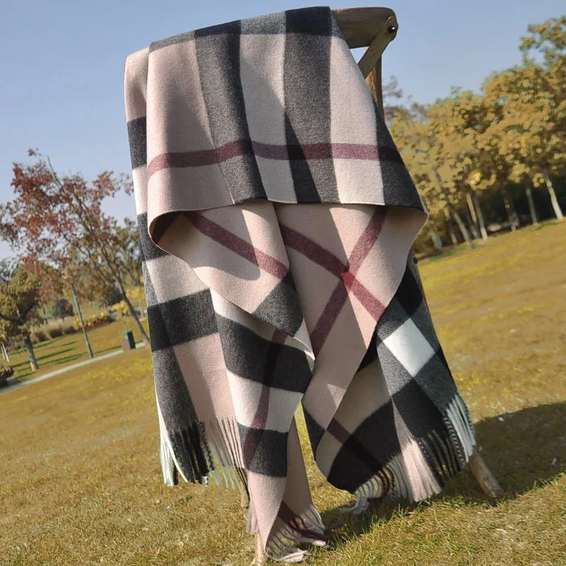 Sciarpa in cashmere di lusso per donna e uomo inverno lunga_voghion.com