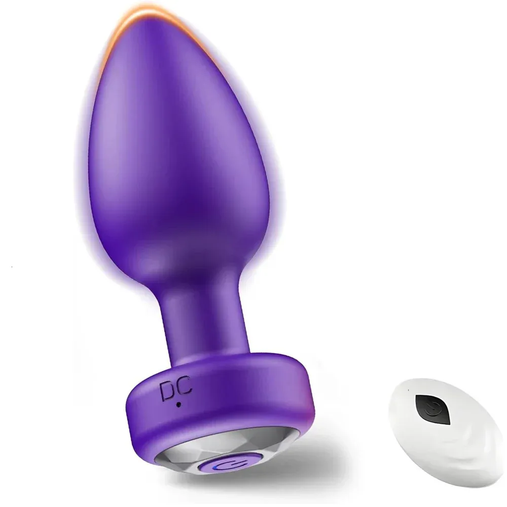 Remote Anal Vibrator Bdsm Vibrating Butt Plug G Spot... From 7,69 €
