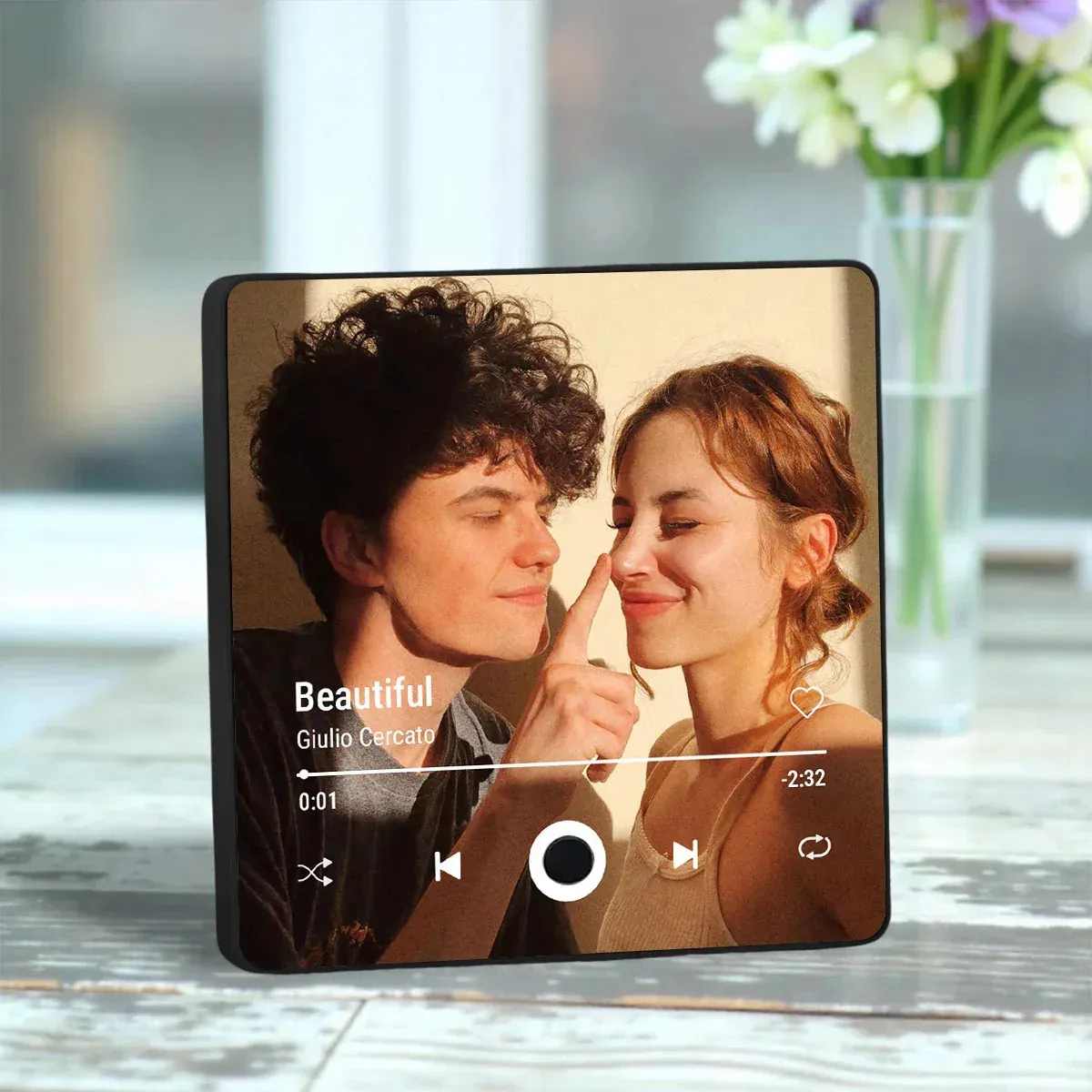 ☆ DHgate 여자 친구 아내 251008를위한 프레임 맞춤형 냉장고 자석 크리스마스 선물과 맞춤형 포 음악 냉장고 자석 | 신상품  바로 구매