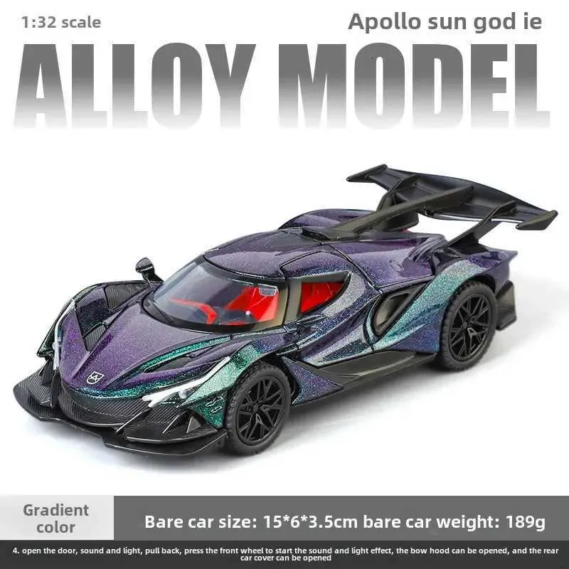1:32 Apollo IE Süper Araba Modeli Alaşım Pres Döküm Yi TL472.63