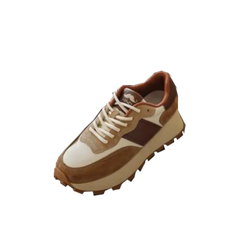 Chaussures de sport décontractées légères en cuir véritable Mirinda Forrest Gump 2025, style rétro, à semelle épaisse, pour couples et papas._voghion.com